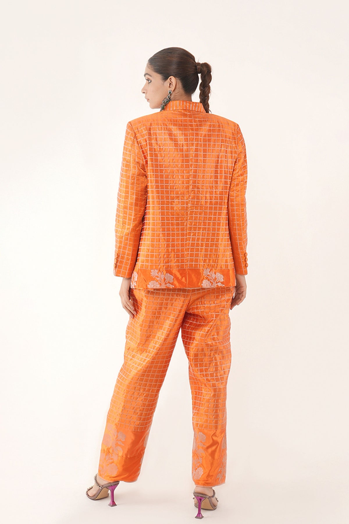 Ruth Co-ord Set in Orange