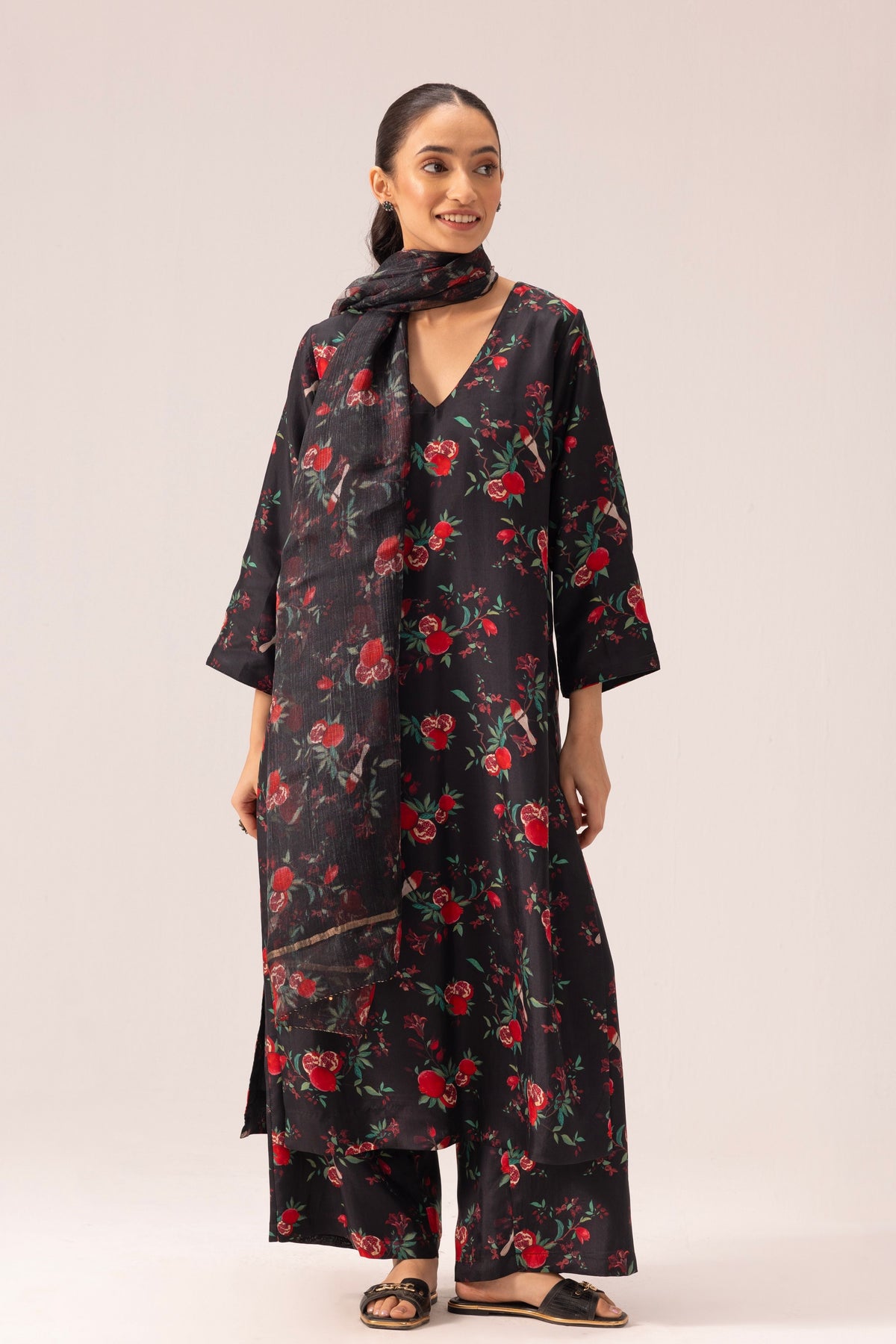 Amelia Black Kurta Set