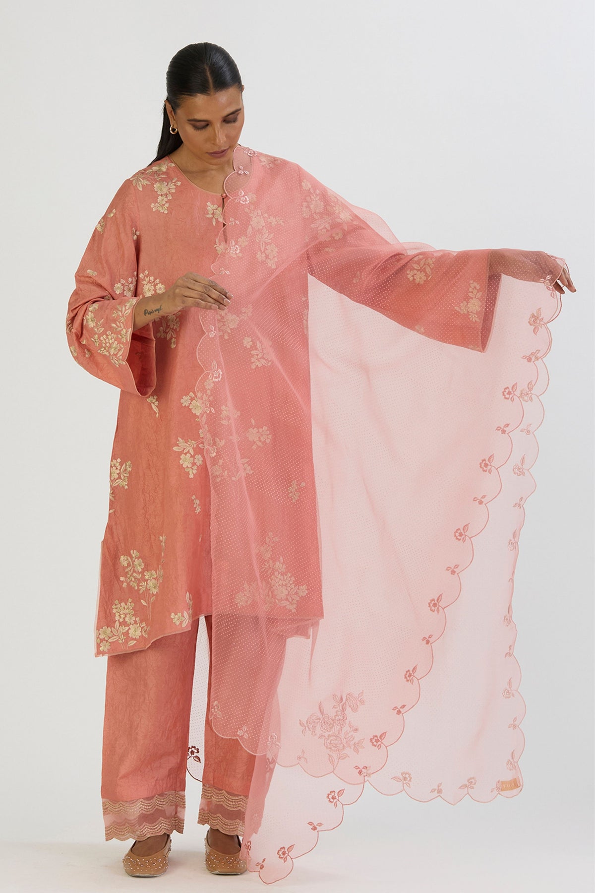 Pink Diti Dupatta