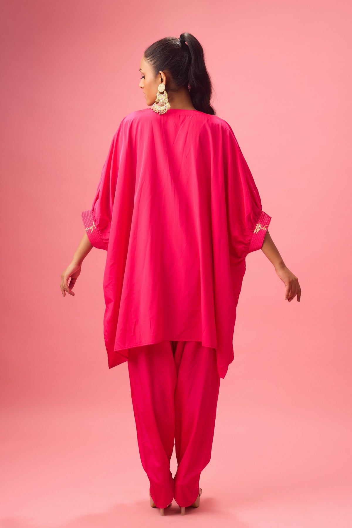 Rani Pink Kaftan Set