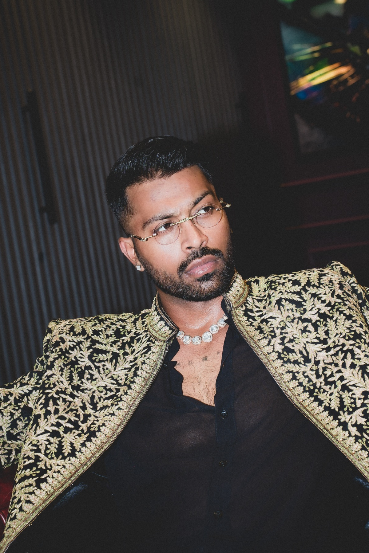 Hardik Pandya in Tarun Tahiliani Menswear