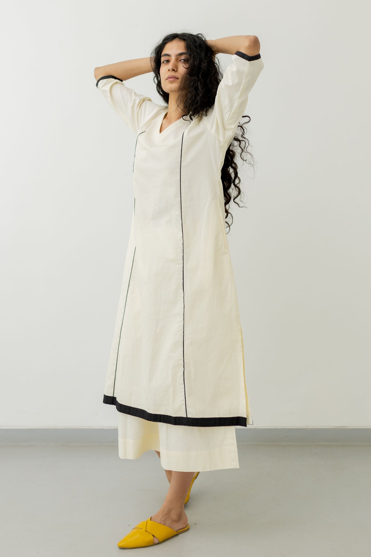 Chalk and Coal Kurta