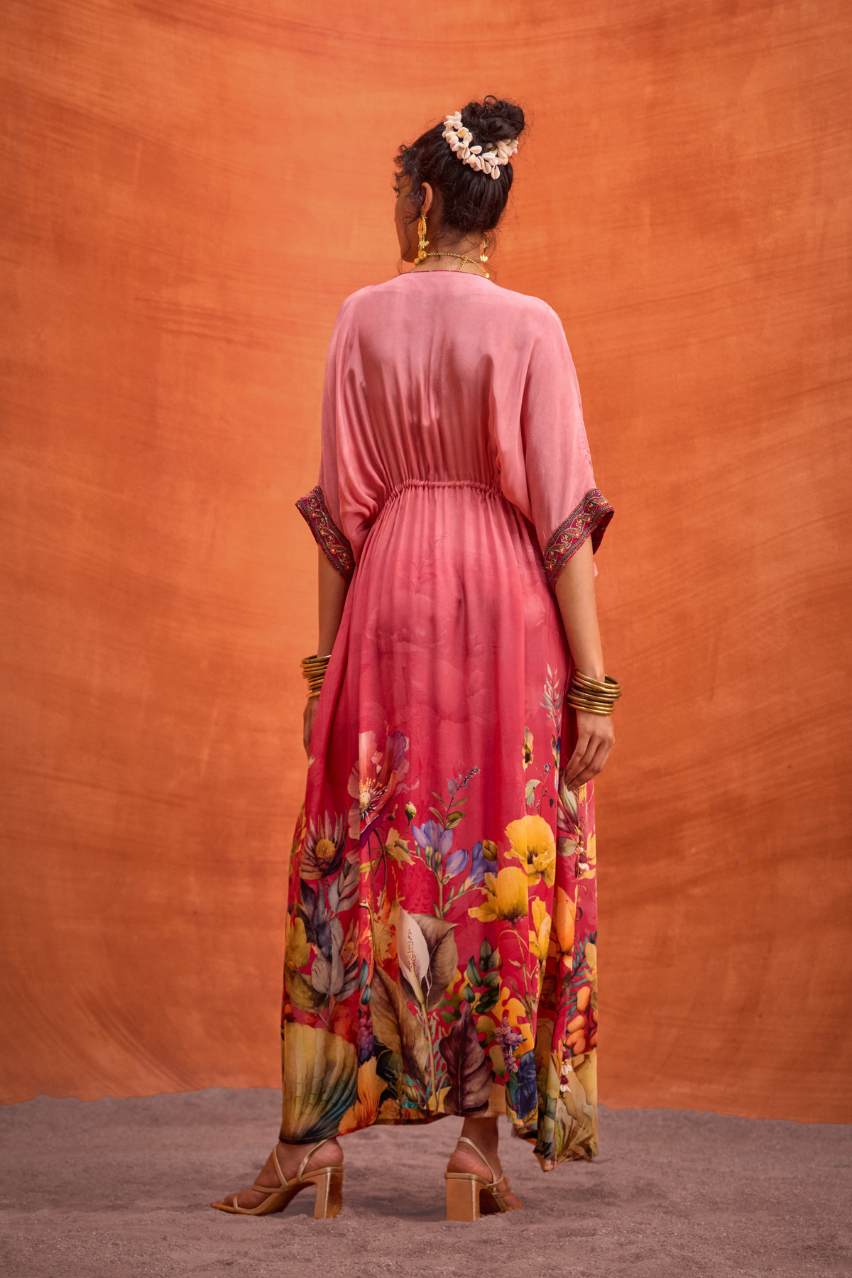 Pink Bianca Kaftan