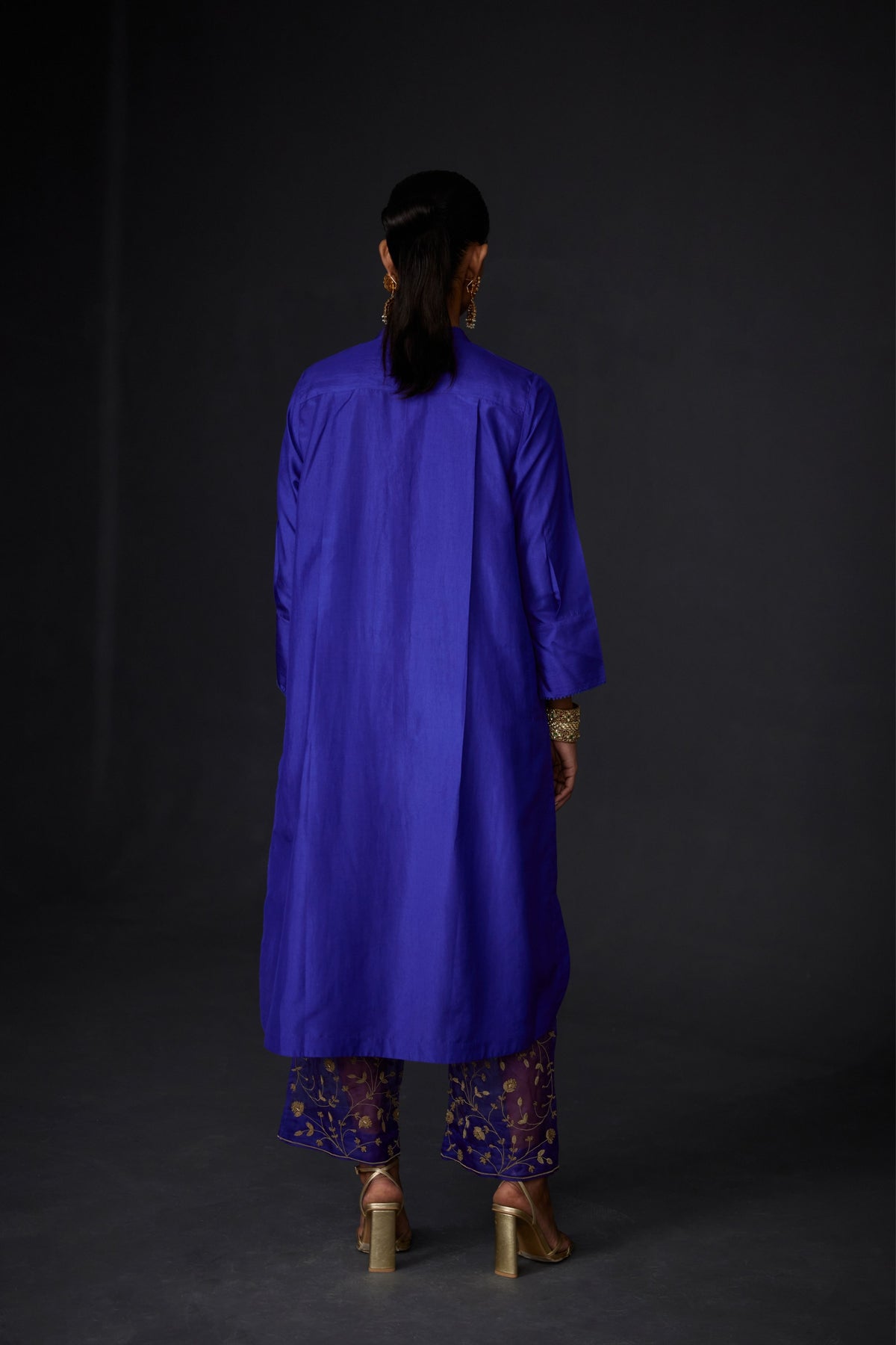 Persian Blue  Tunic &amp; Trouser Set