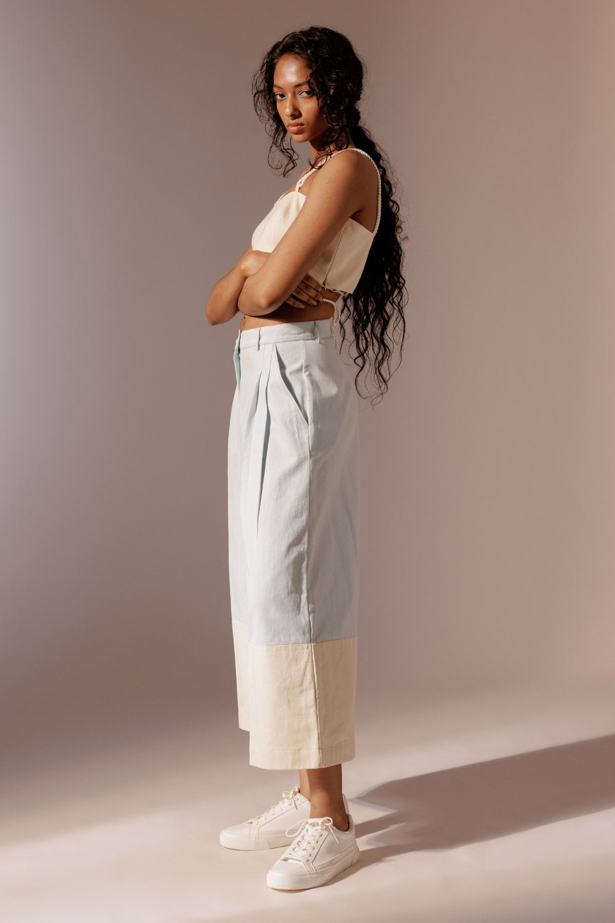 Maia Colour-block Culottes