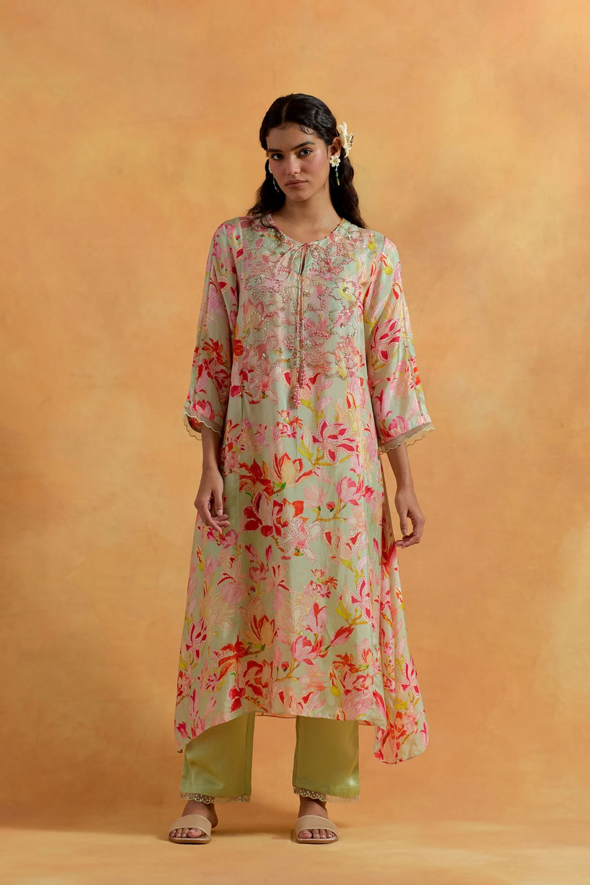 Mist Printed Kurta Set