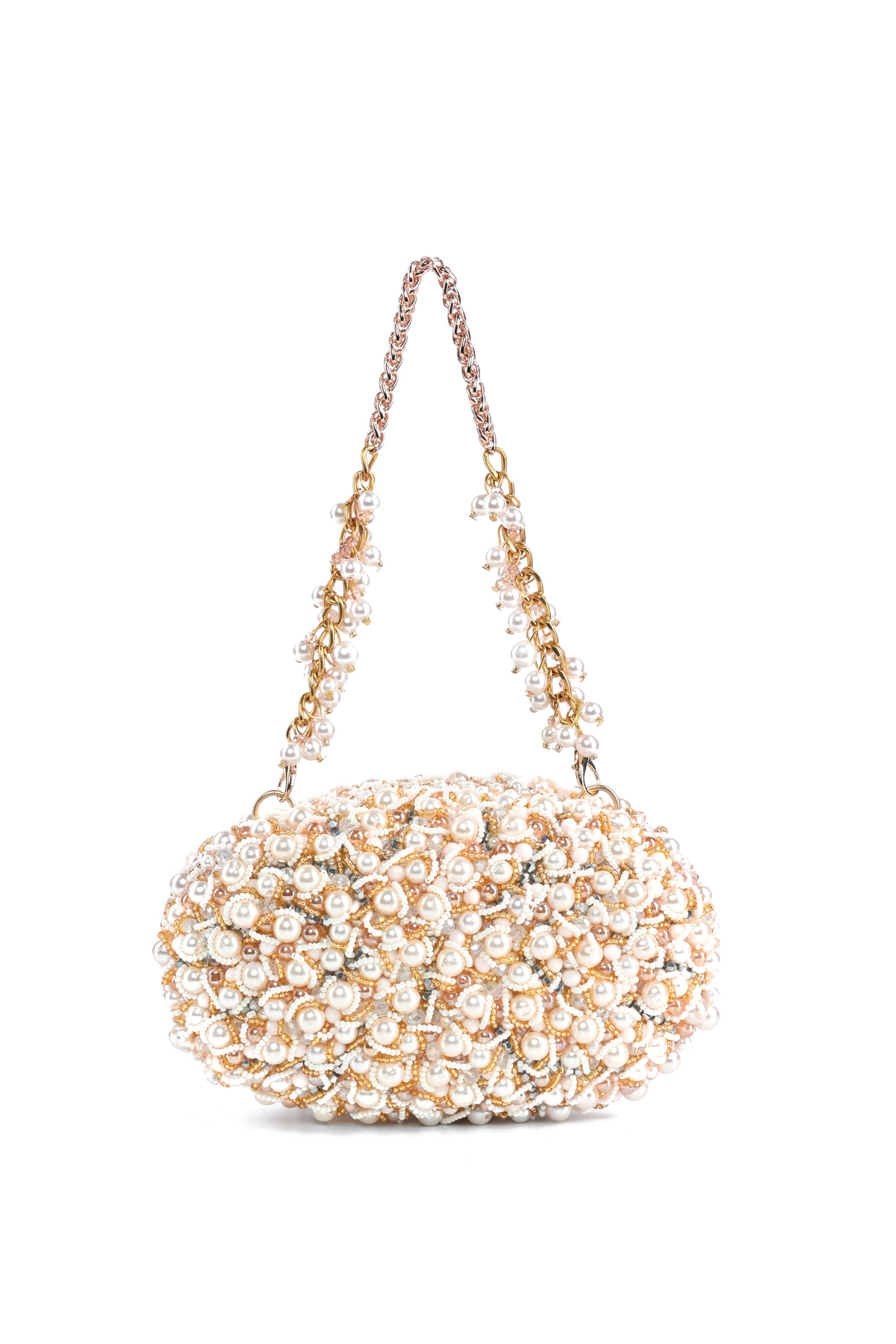 Chloe Ivory Pearl Clutch