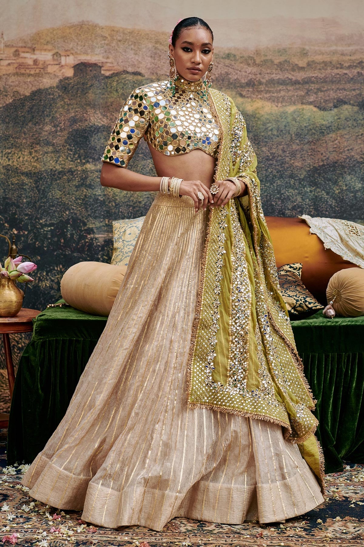 Sheesh Saanjh Lehenga Set