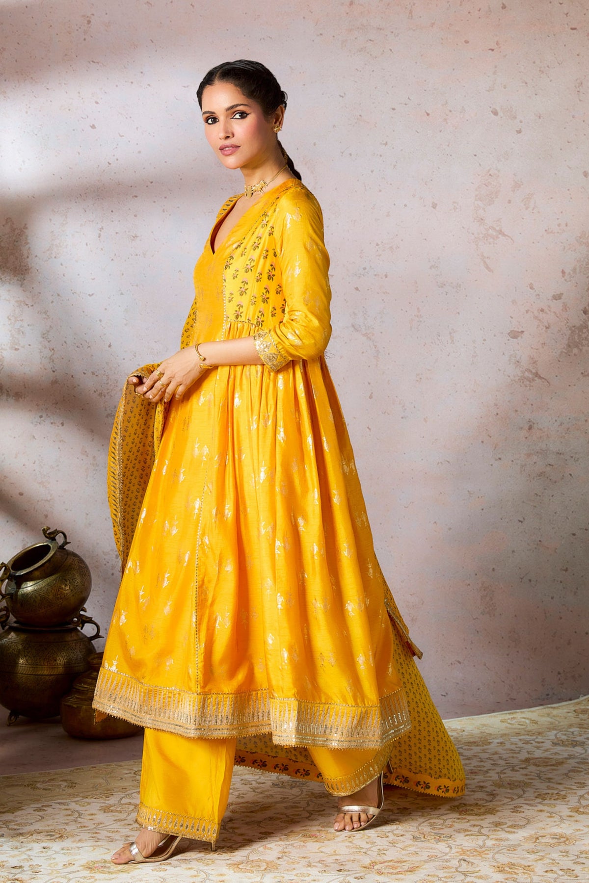 Yellow Mystic Kurta Set