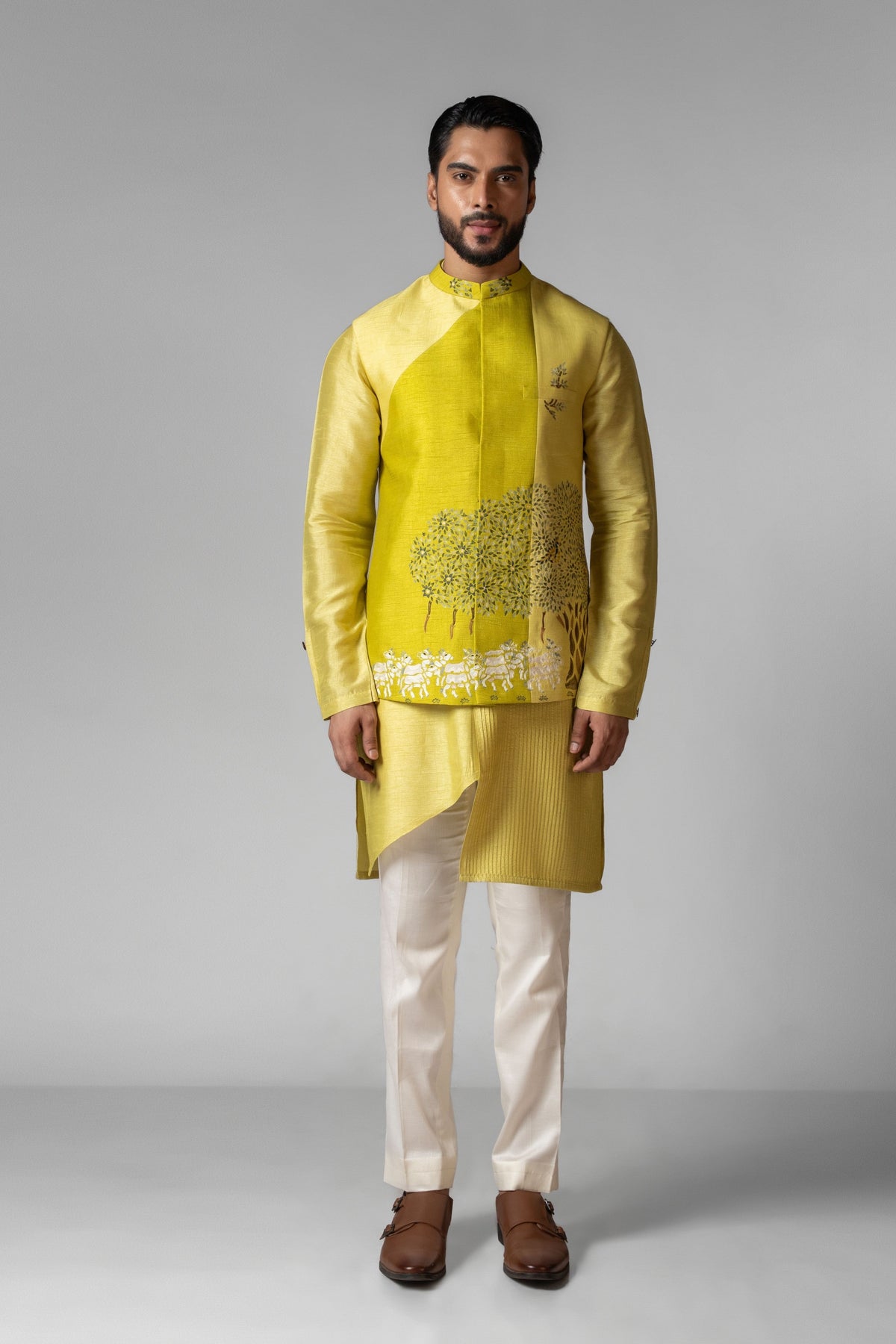 Govardhan Nehru Kurta Set