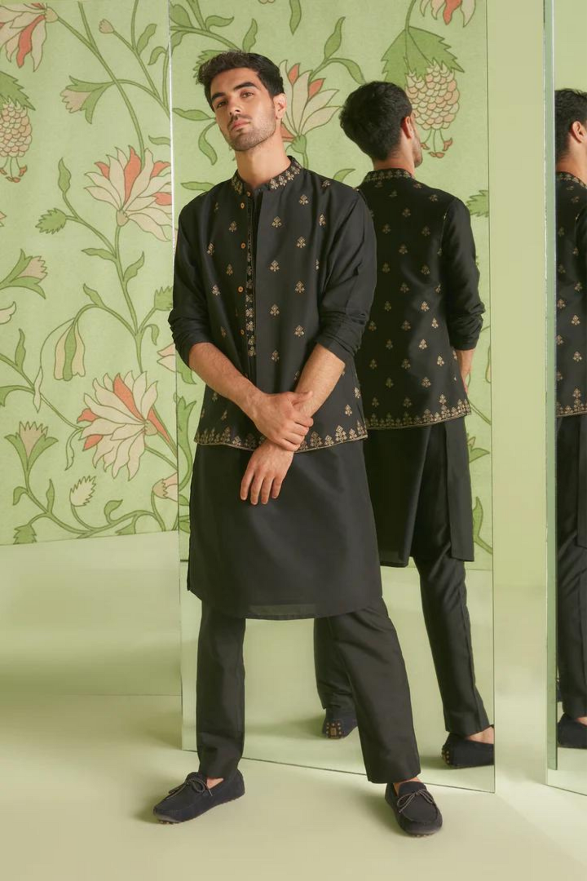 Black bundi set