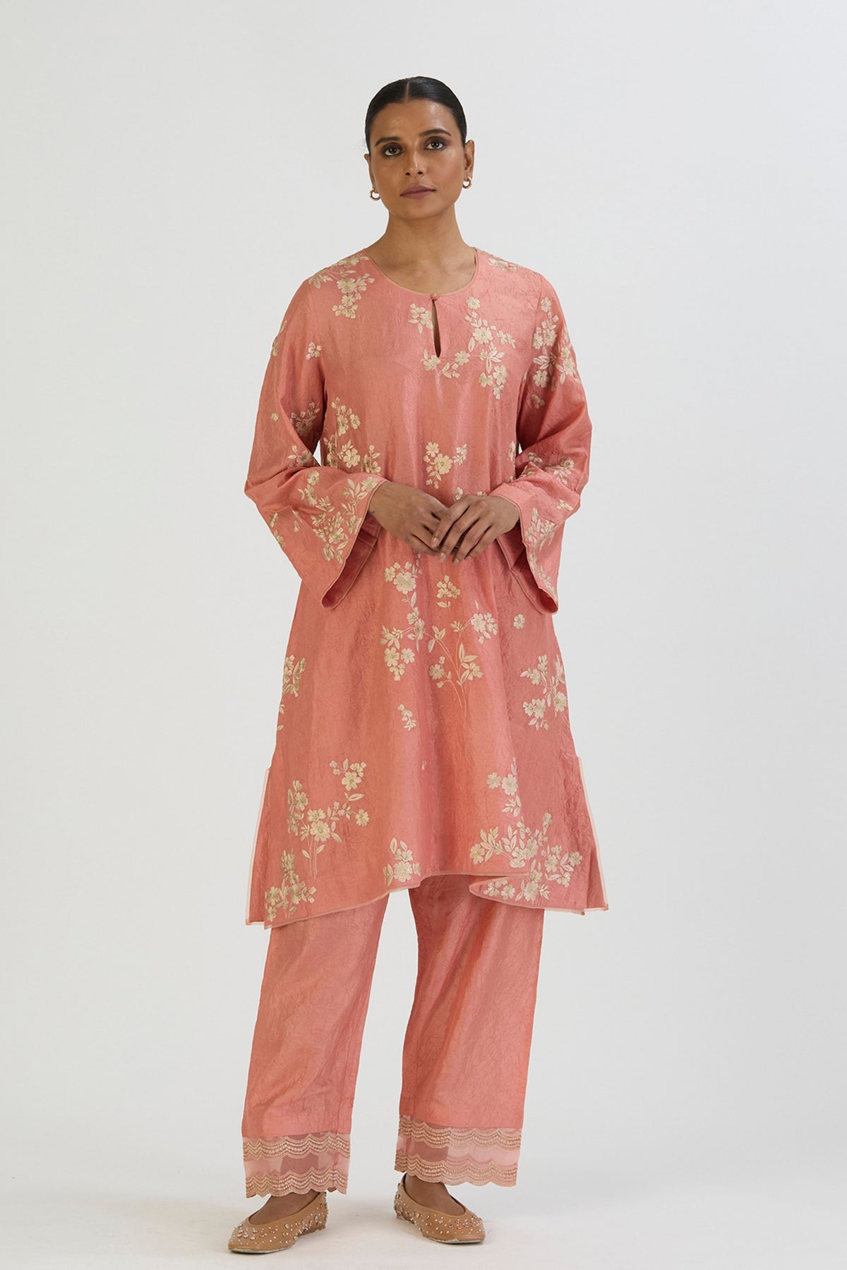 Pink Diti Kurta and Pant