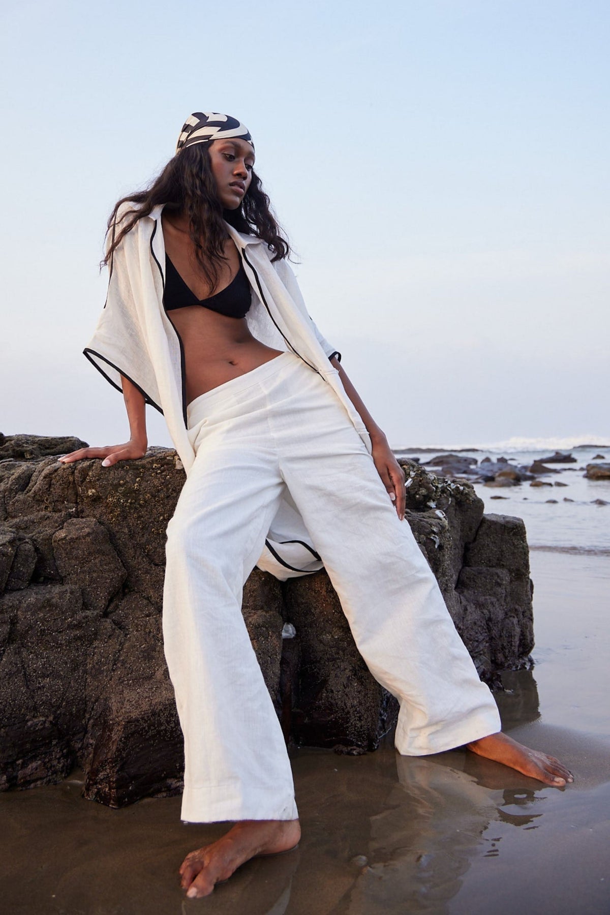 White Linen Pants