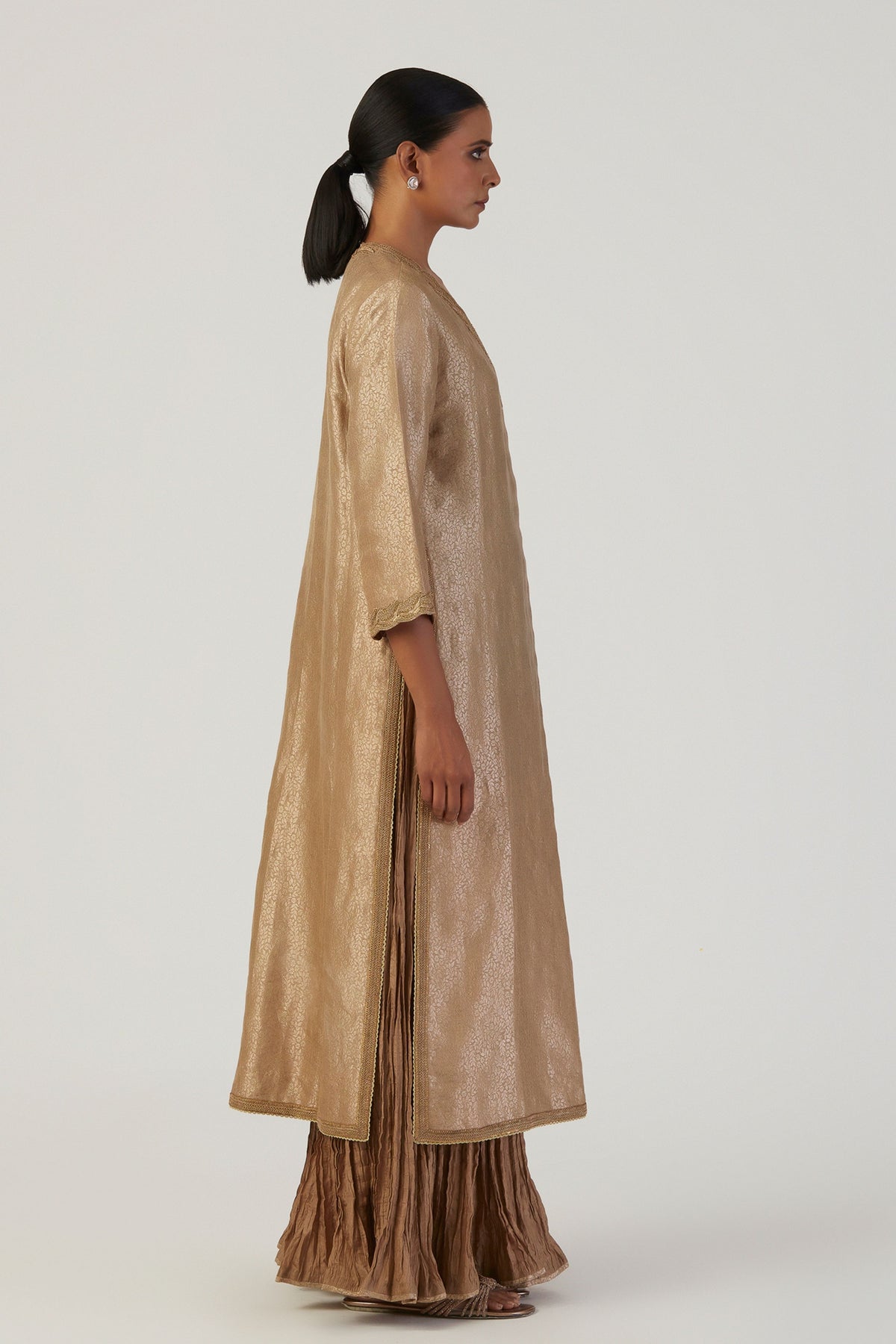 Spriha Brocade Silk Kurta