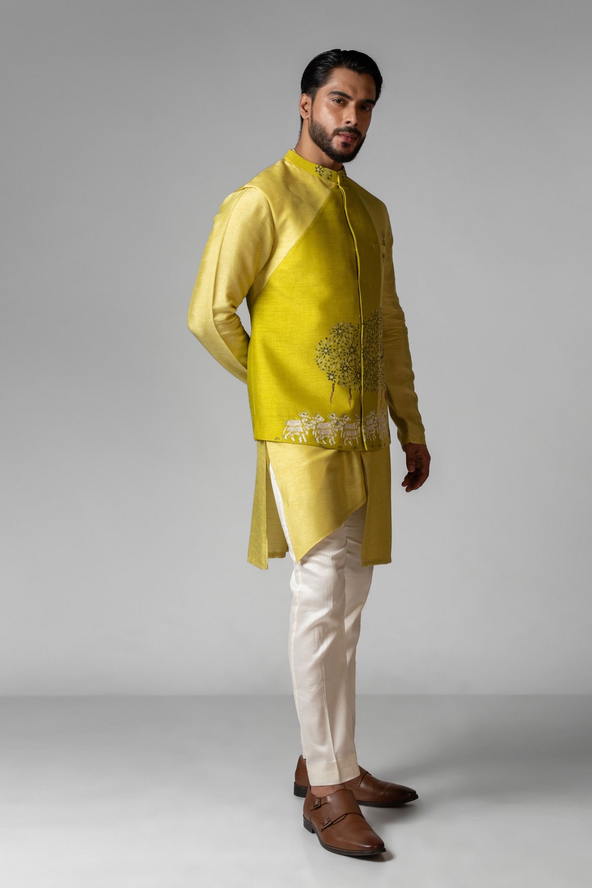 Govardhan Nehru Kurta Set