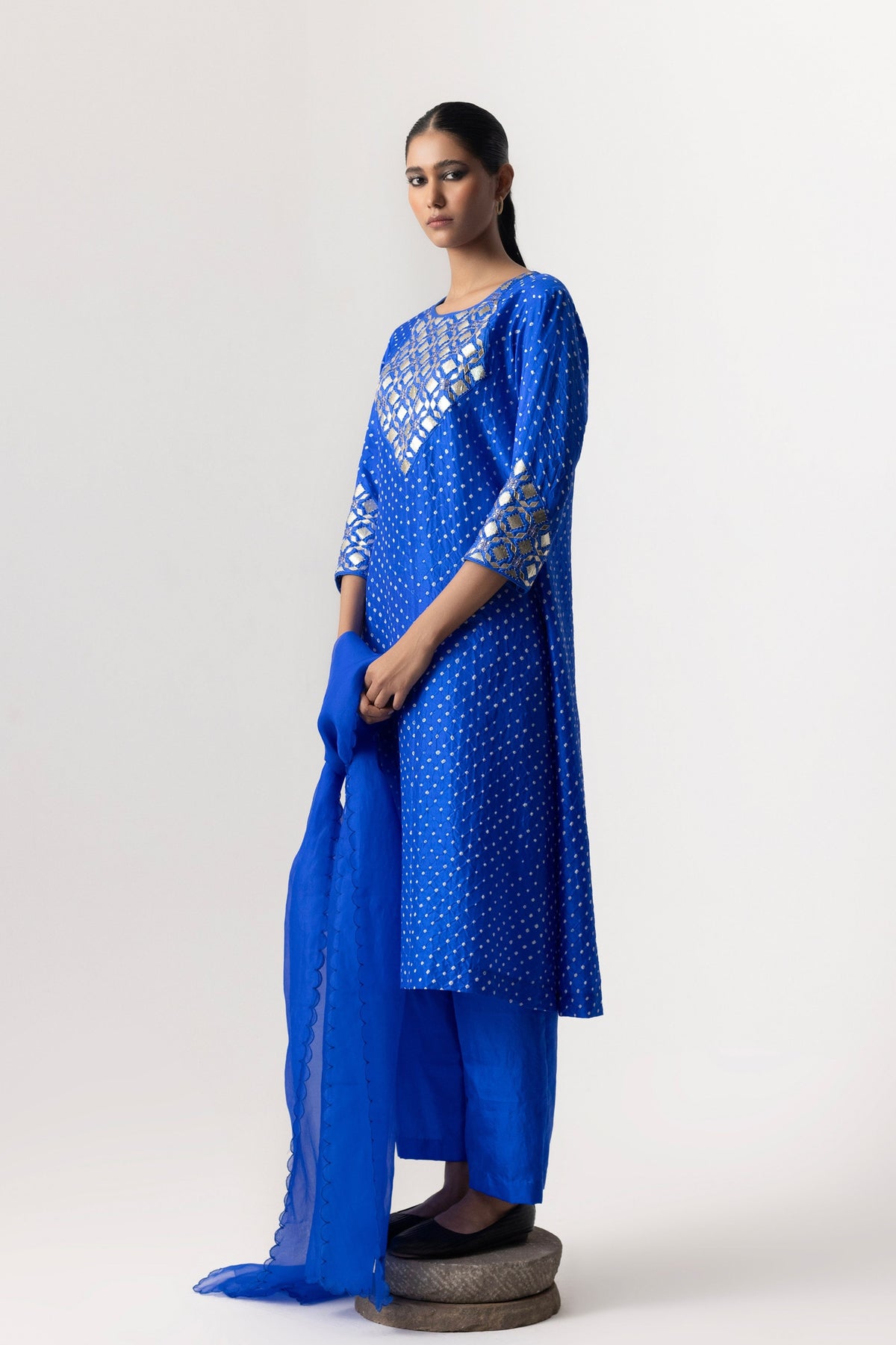 Blue Rafi Kurta Set