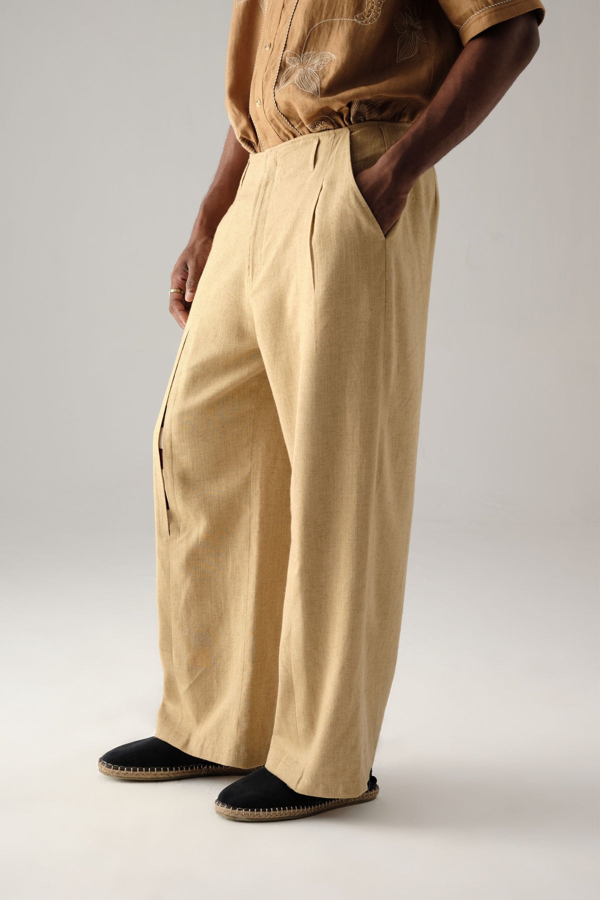 Beige Peak Pant