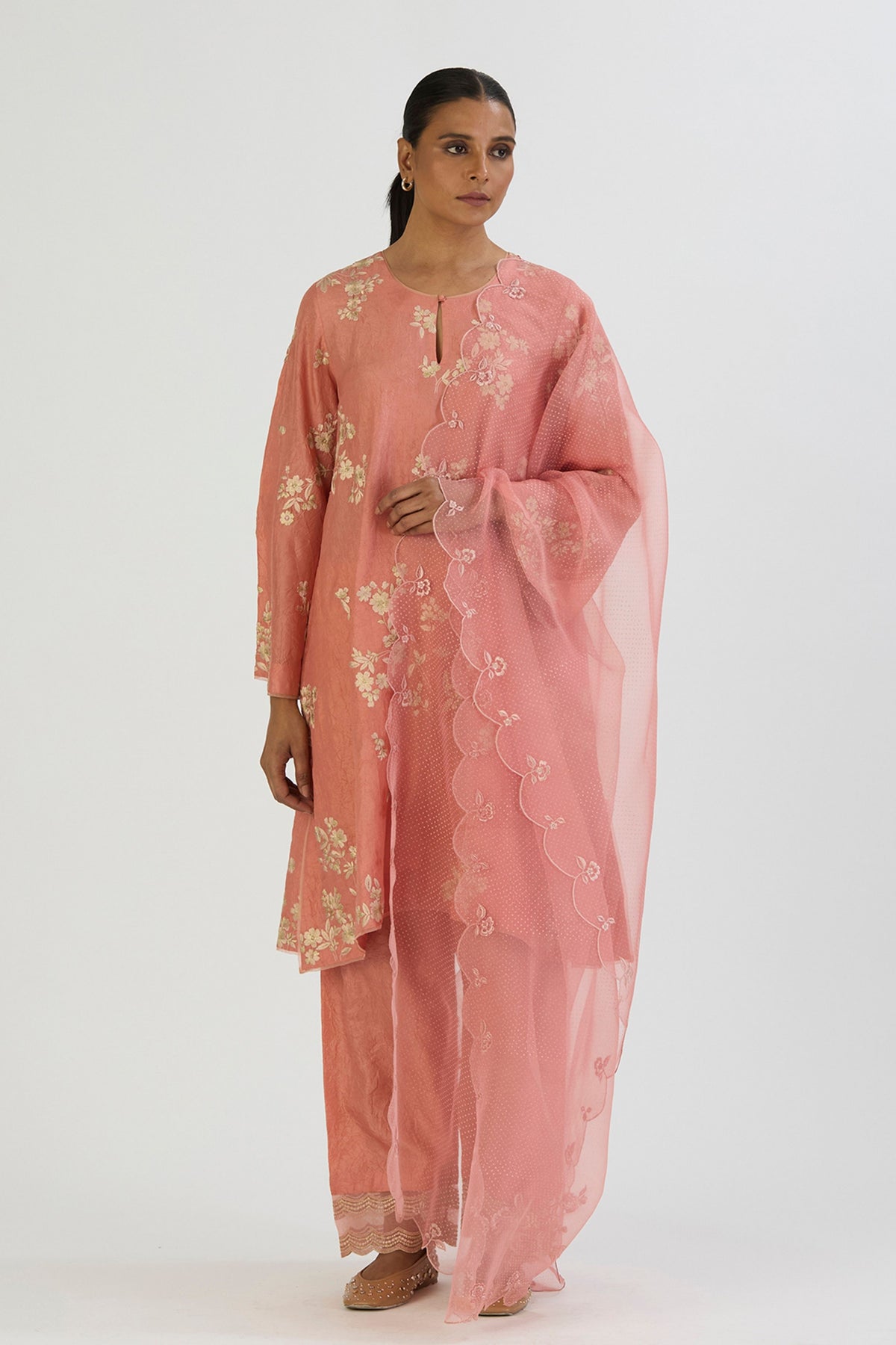 Pink Diti Dupatta