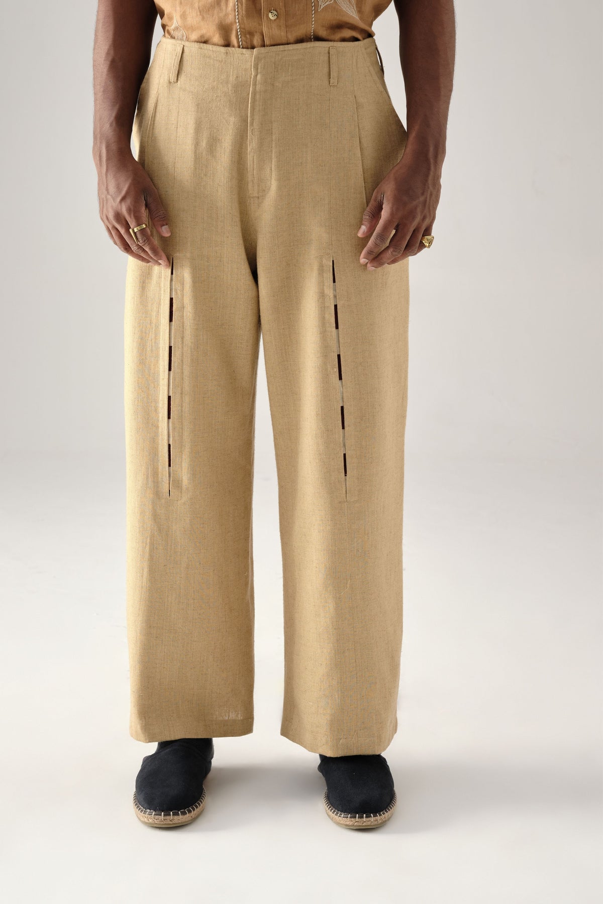 Beige Peak Pant