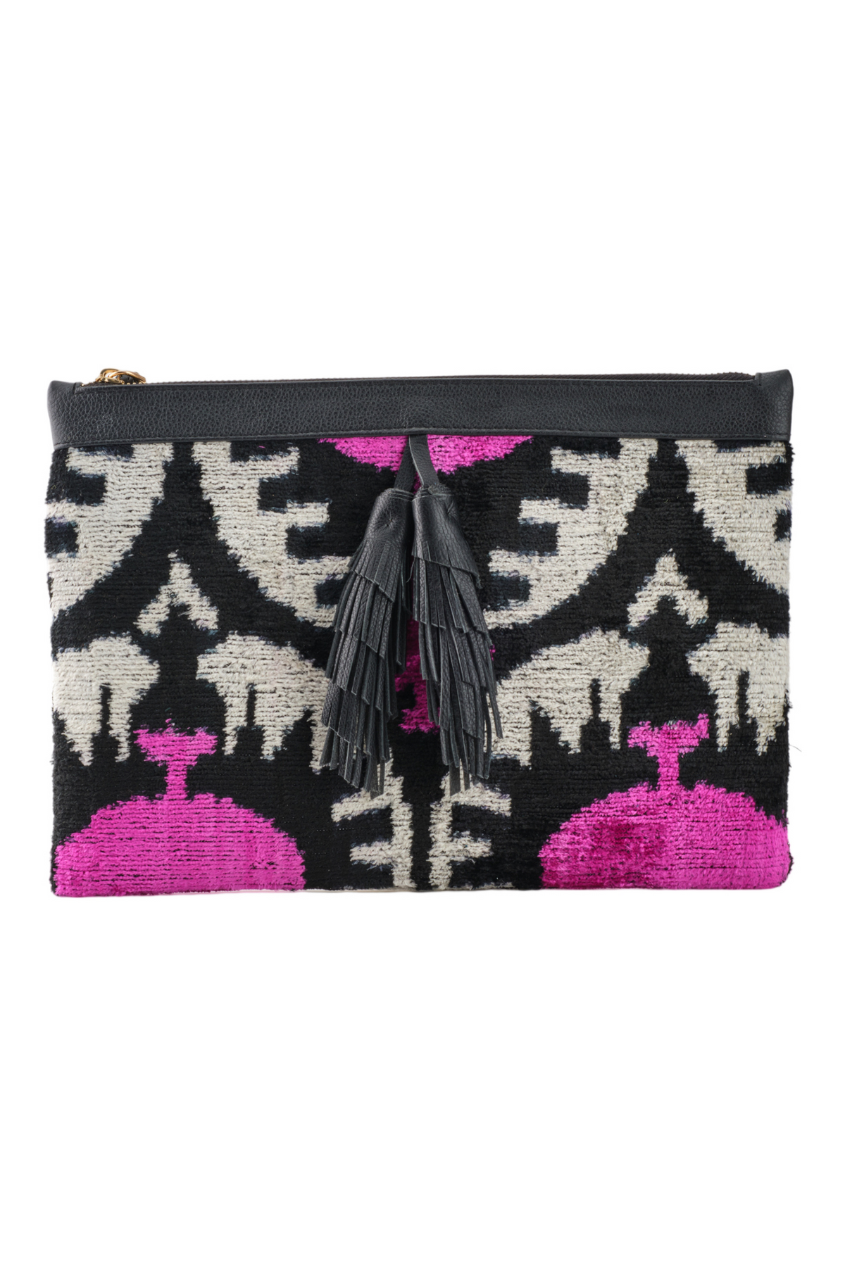 Flat Clutch With Tassel