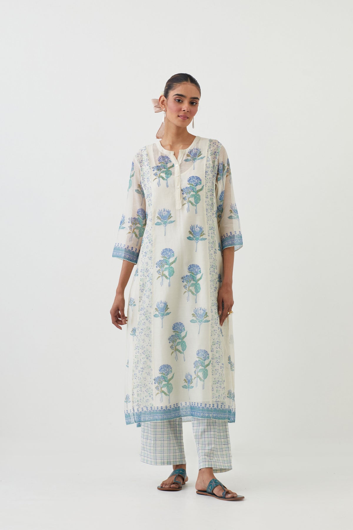 Blue Prosper Kurta Set