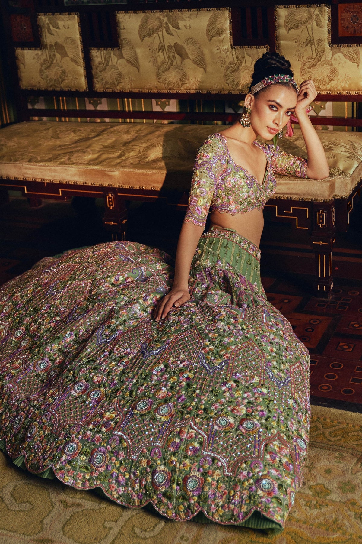 Zinnia Lehenga Set