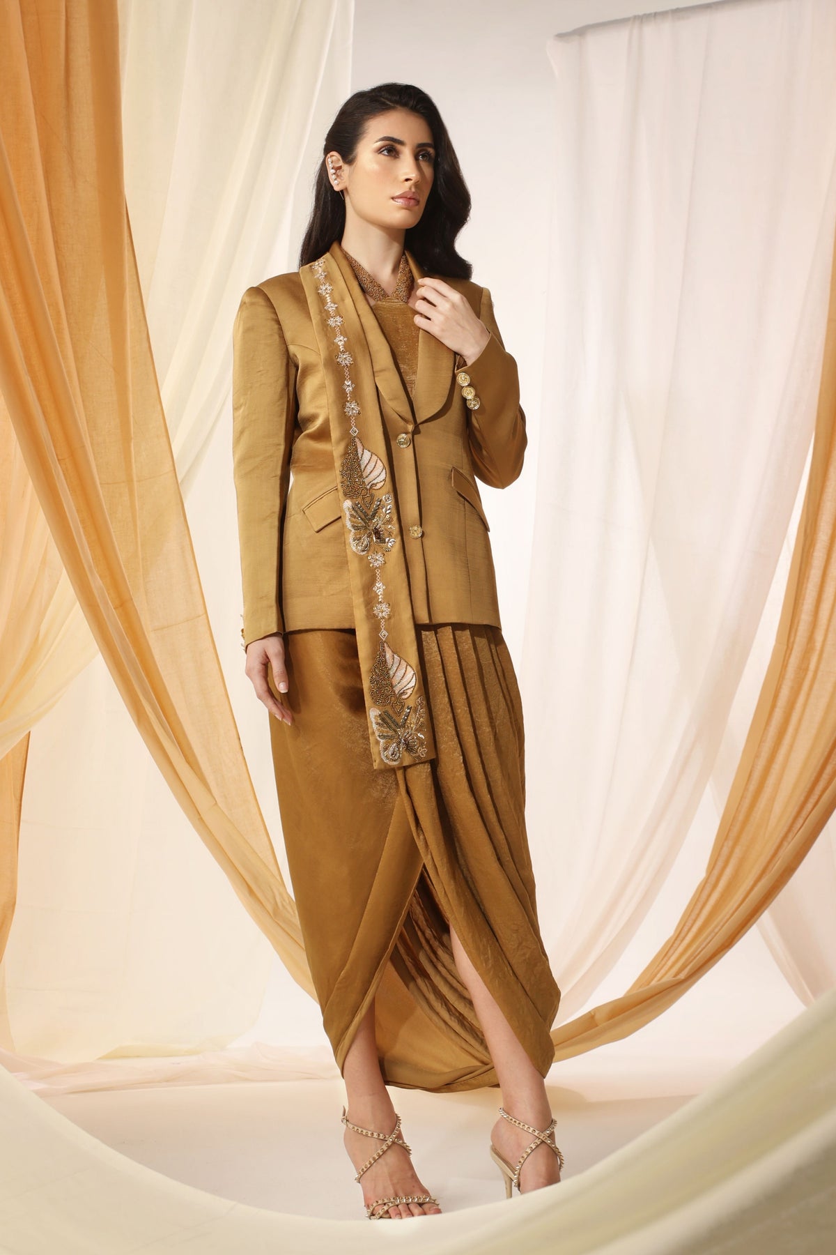 Mandalay Copper Jacket Set