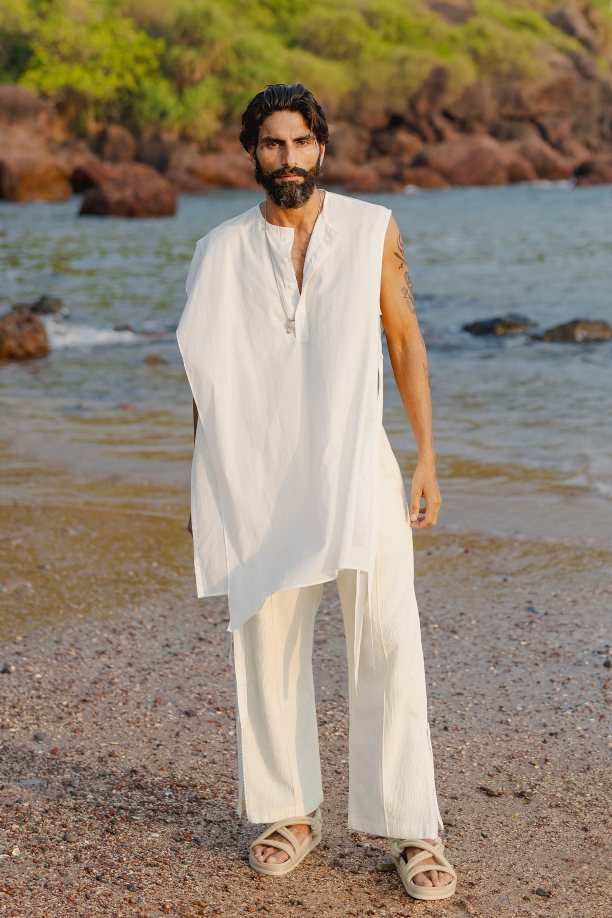 White Lotus Kurta