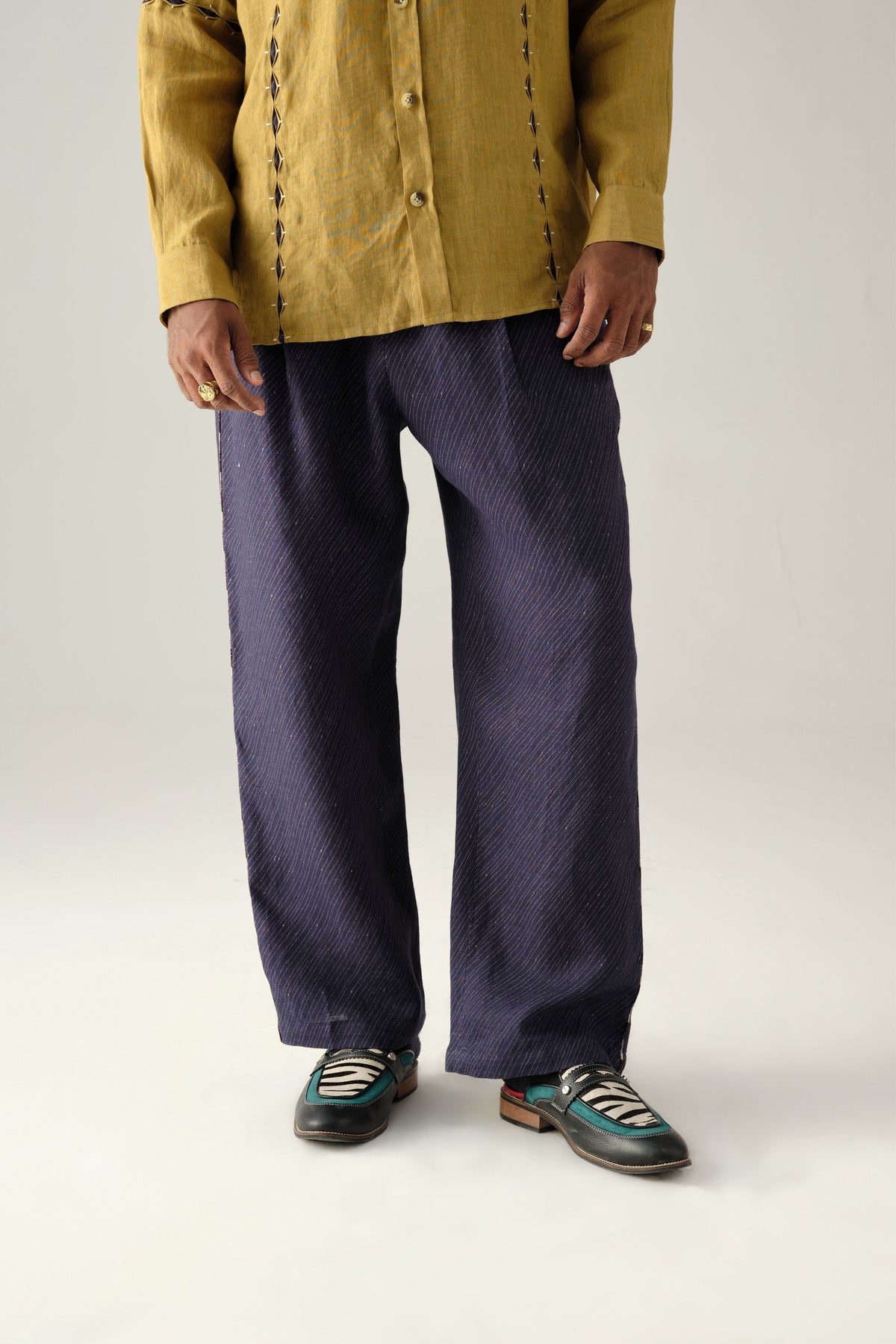 Navy Blue Dane Pants