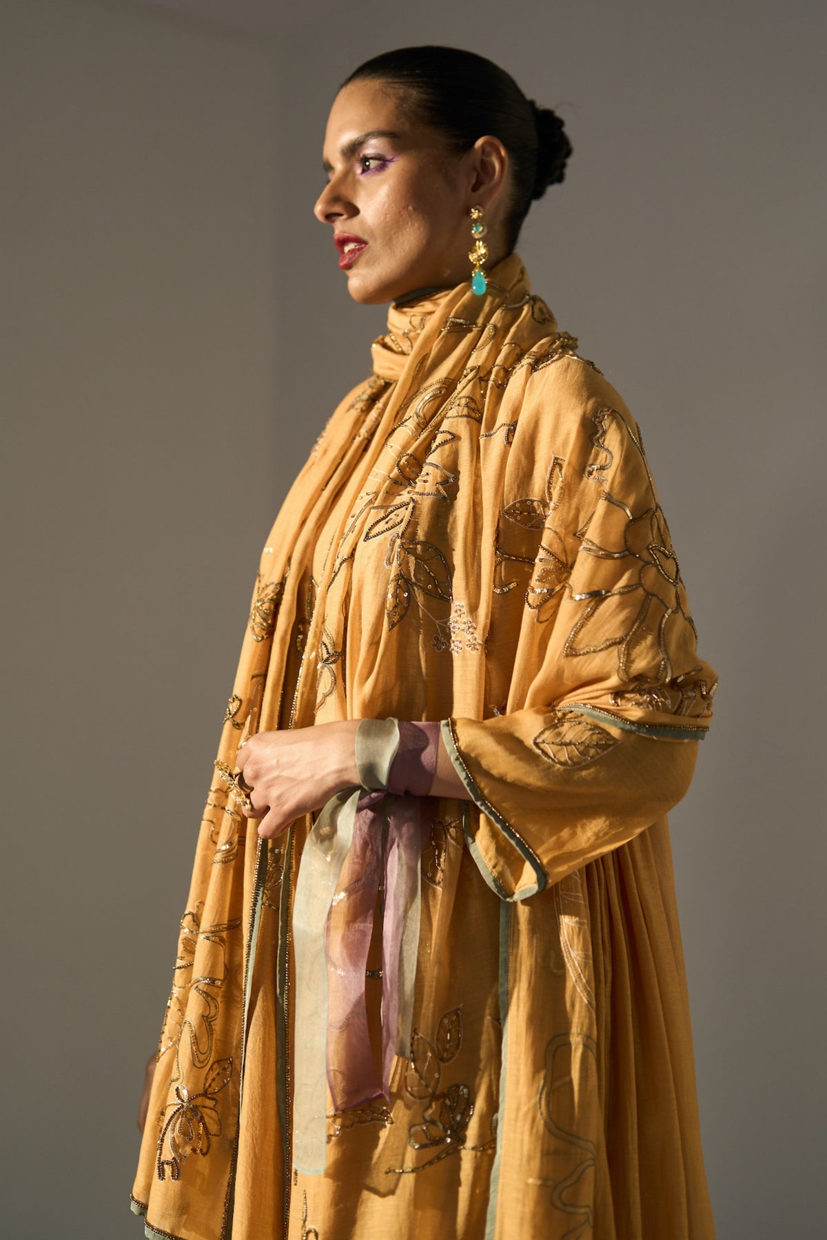 Yellow Mansa Kurta