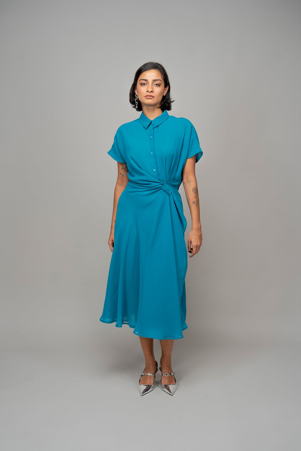 Georgette Wrap Dress