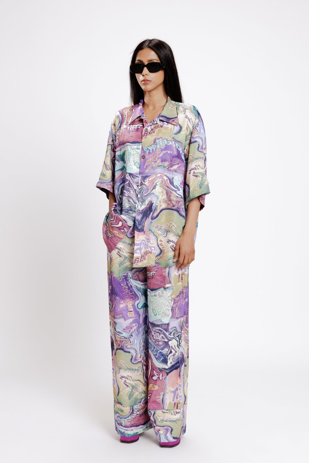 Pan Masala Oversized Bowling Shirt