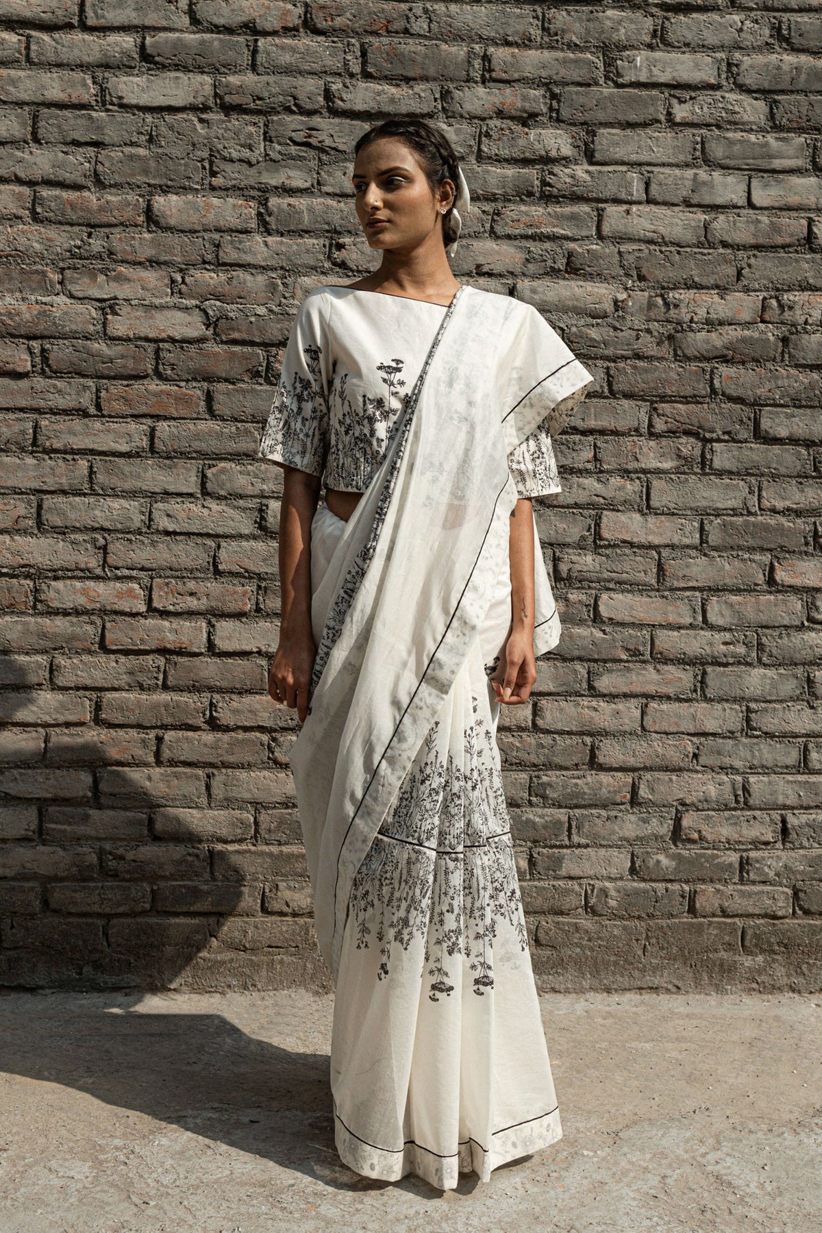 Ivy Chanderi Saree