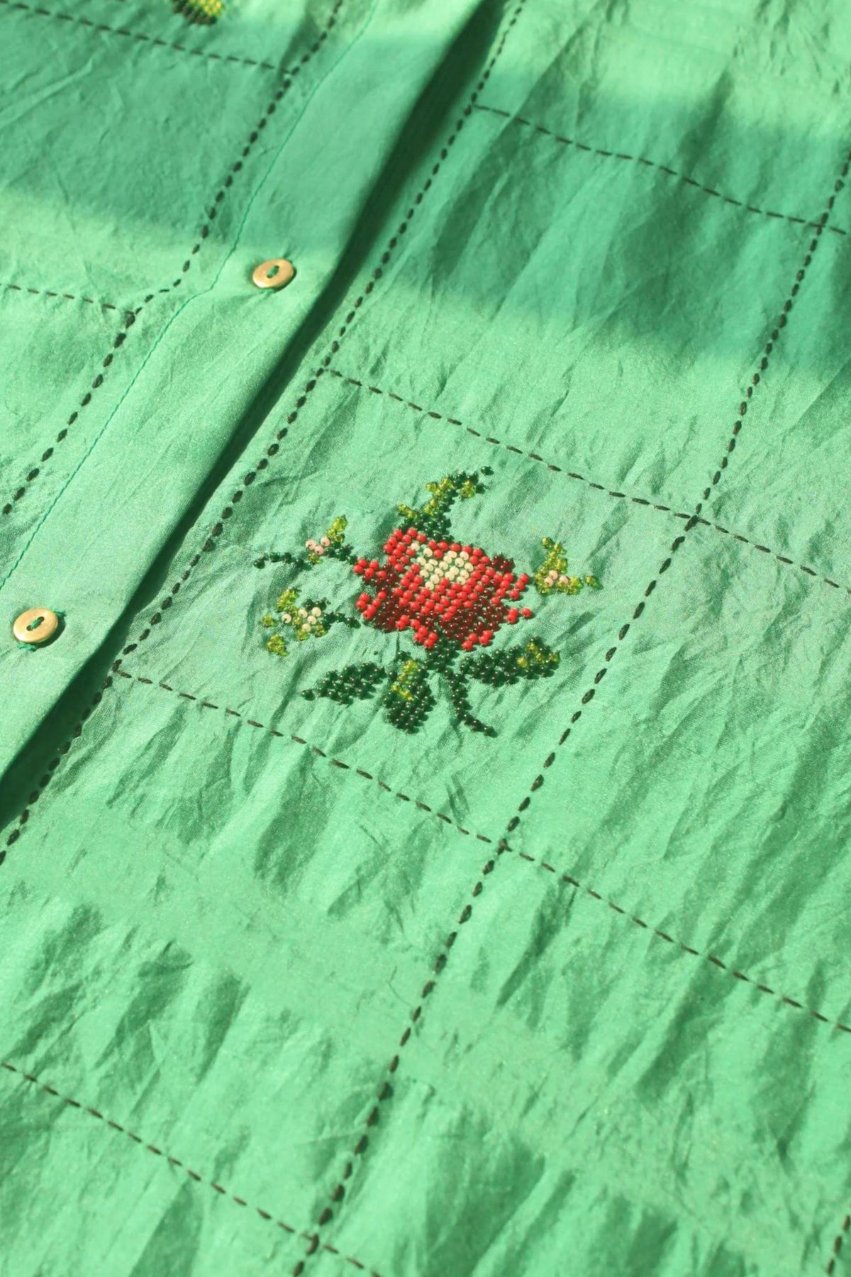 Jaipur Dreams Green Shirt