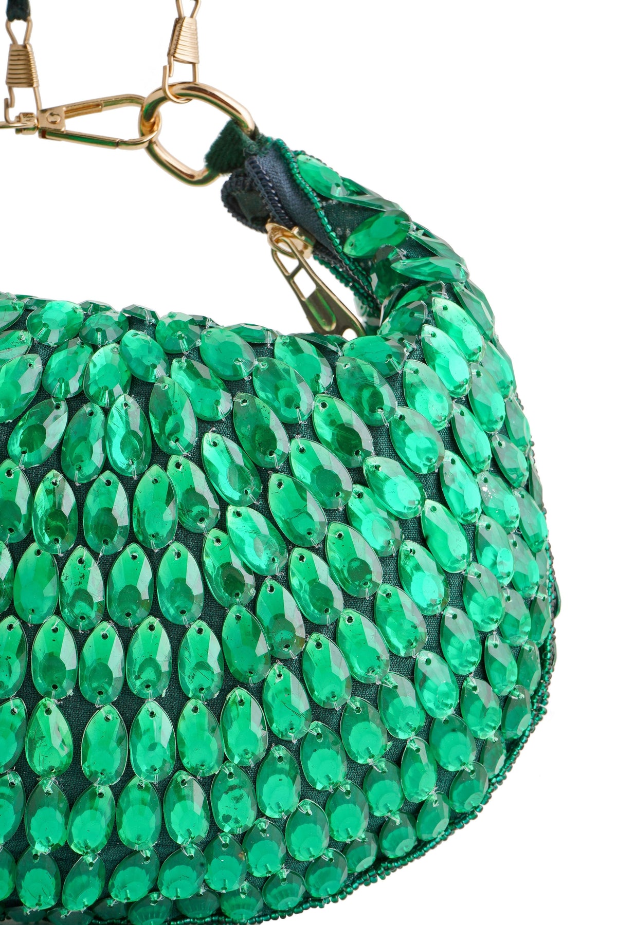 Emerald Glow Purse