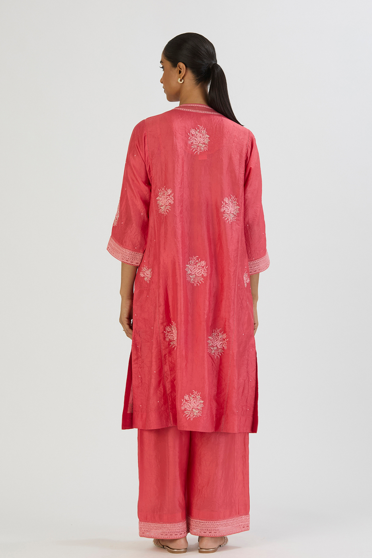 Pink Aadhya Kurta and Pant