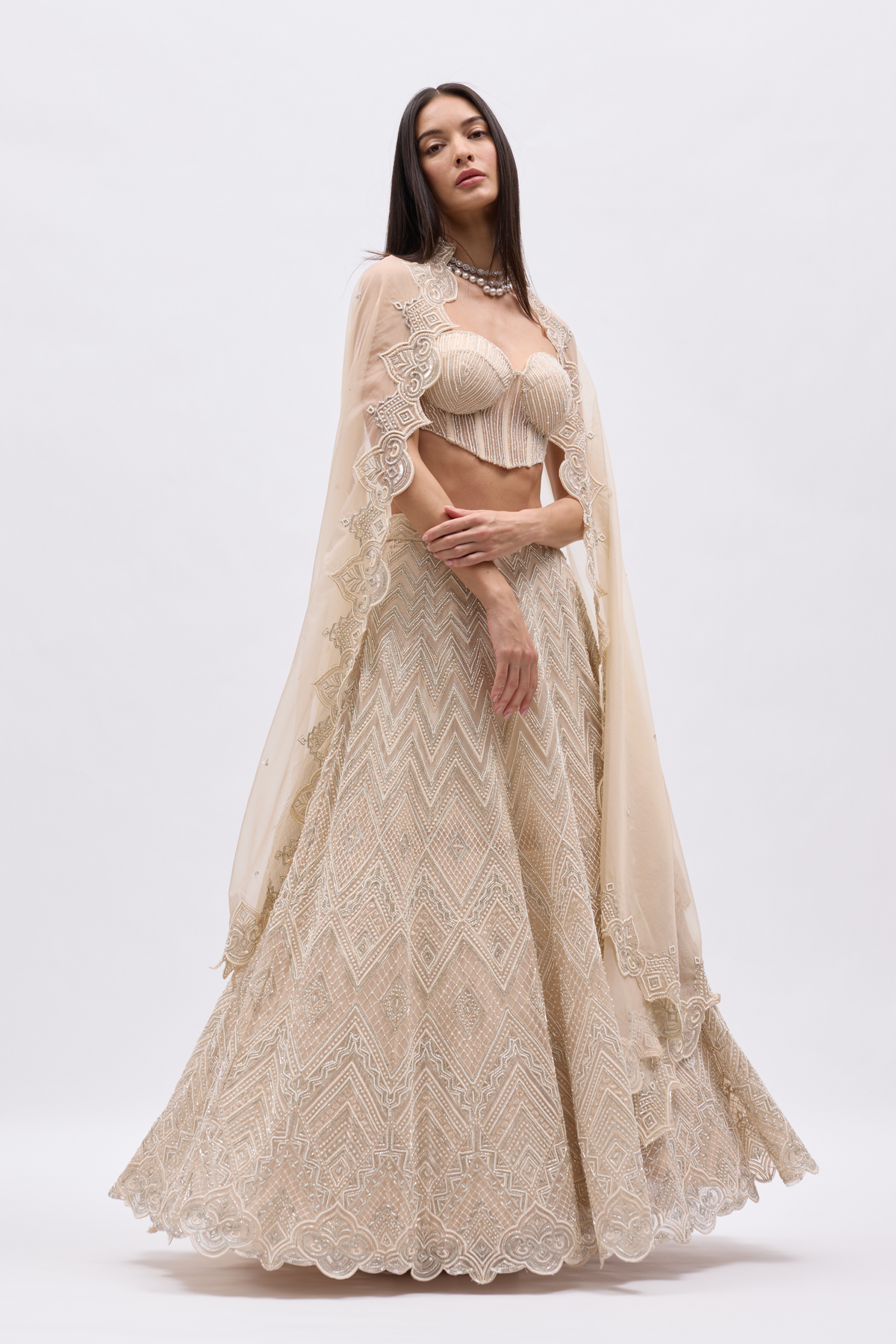 Palladium Lehenga Set