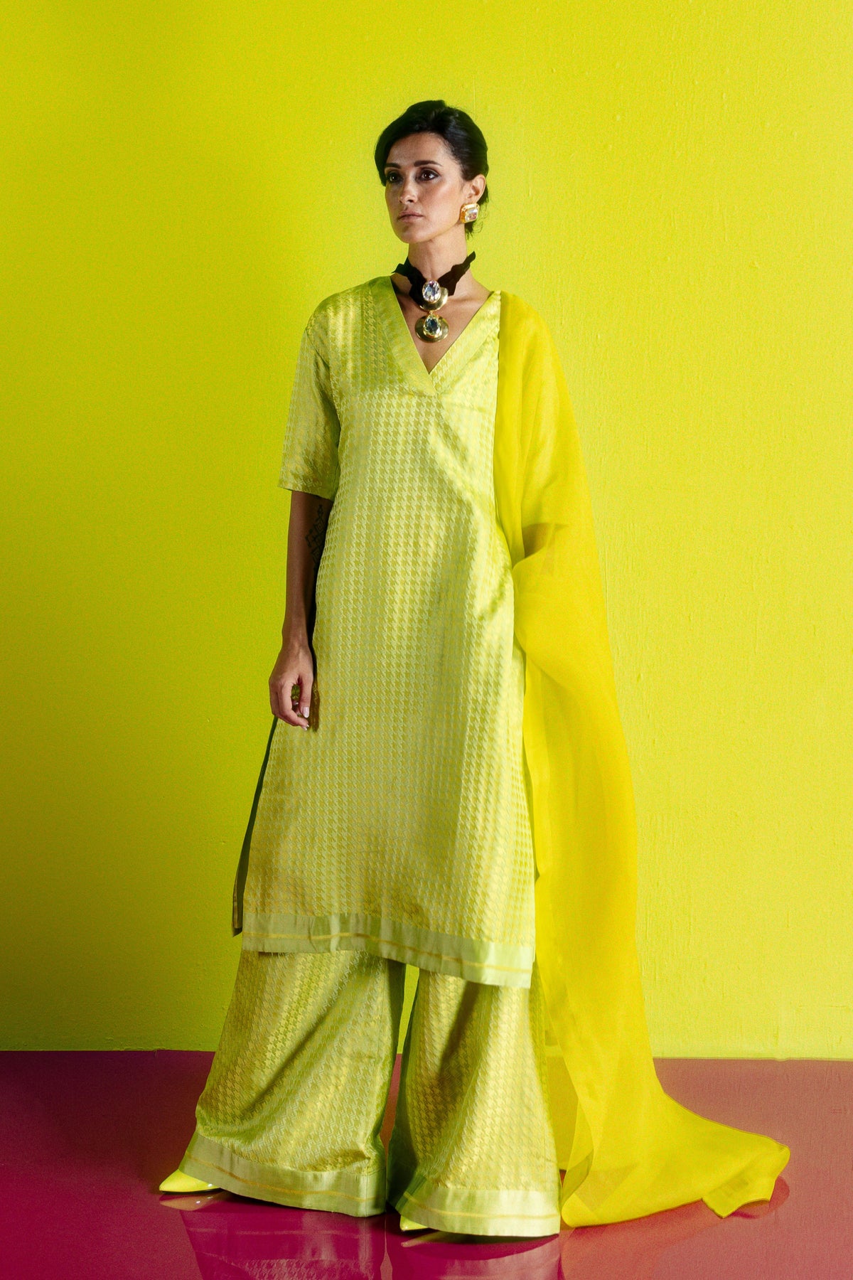 The Gerum A-line Kurta Set