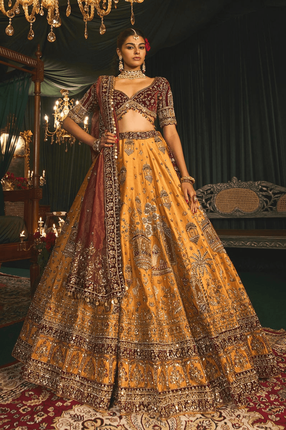 Nafidah Lehenga Set