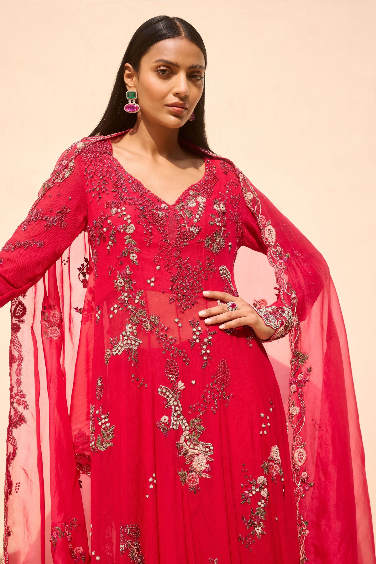 Blushfire Kurta Sharara Set