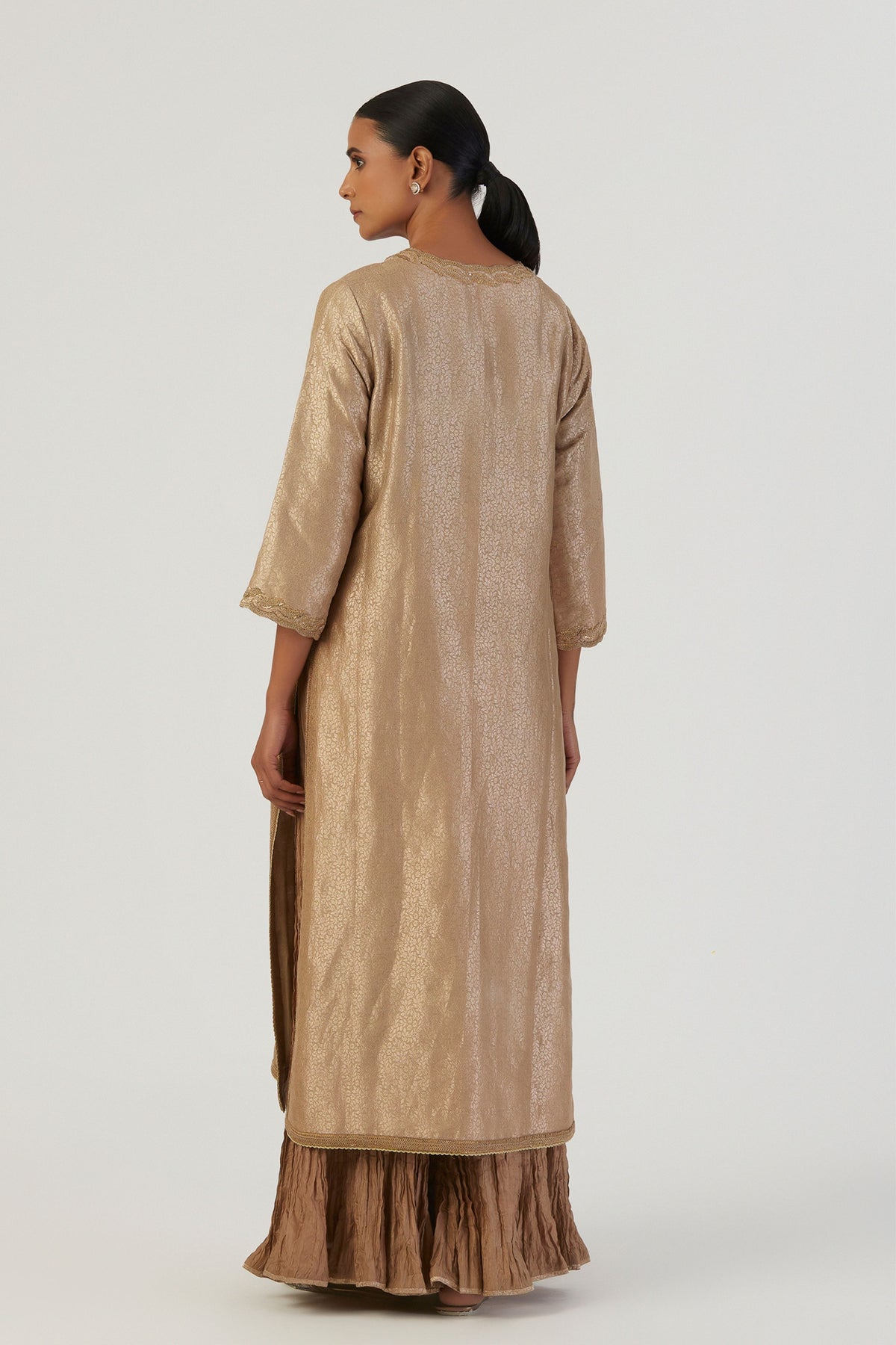 Spriha Brocade Silk Kurta