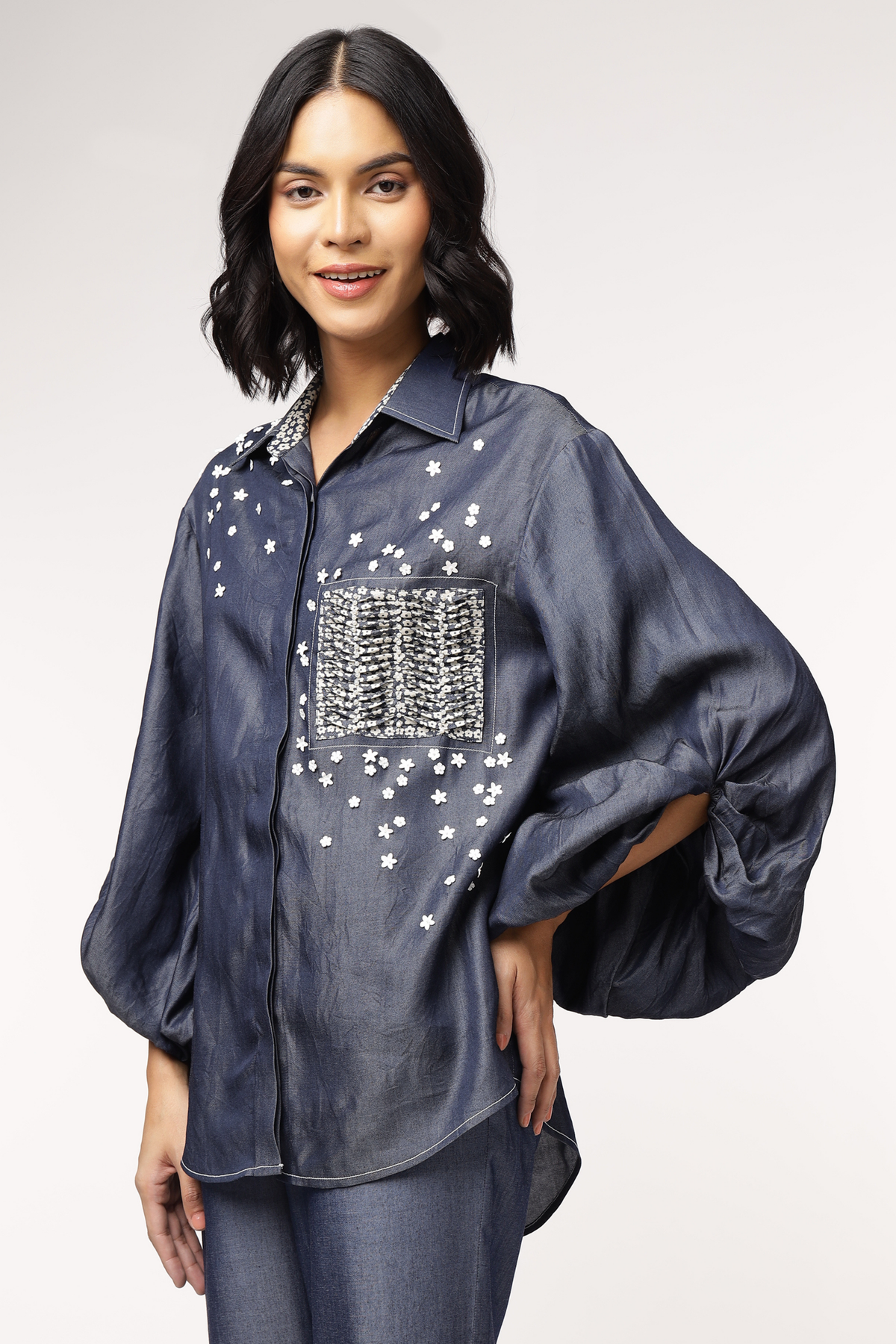 Denim Oversized Shirt