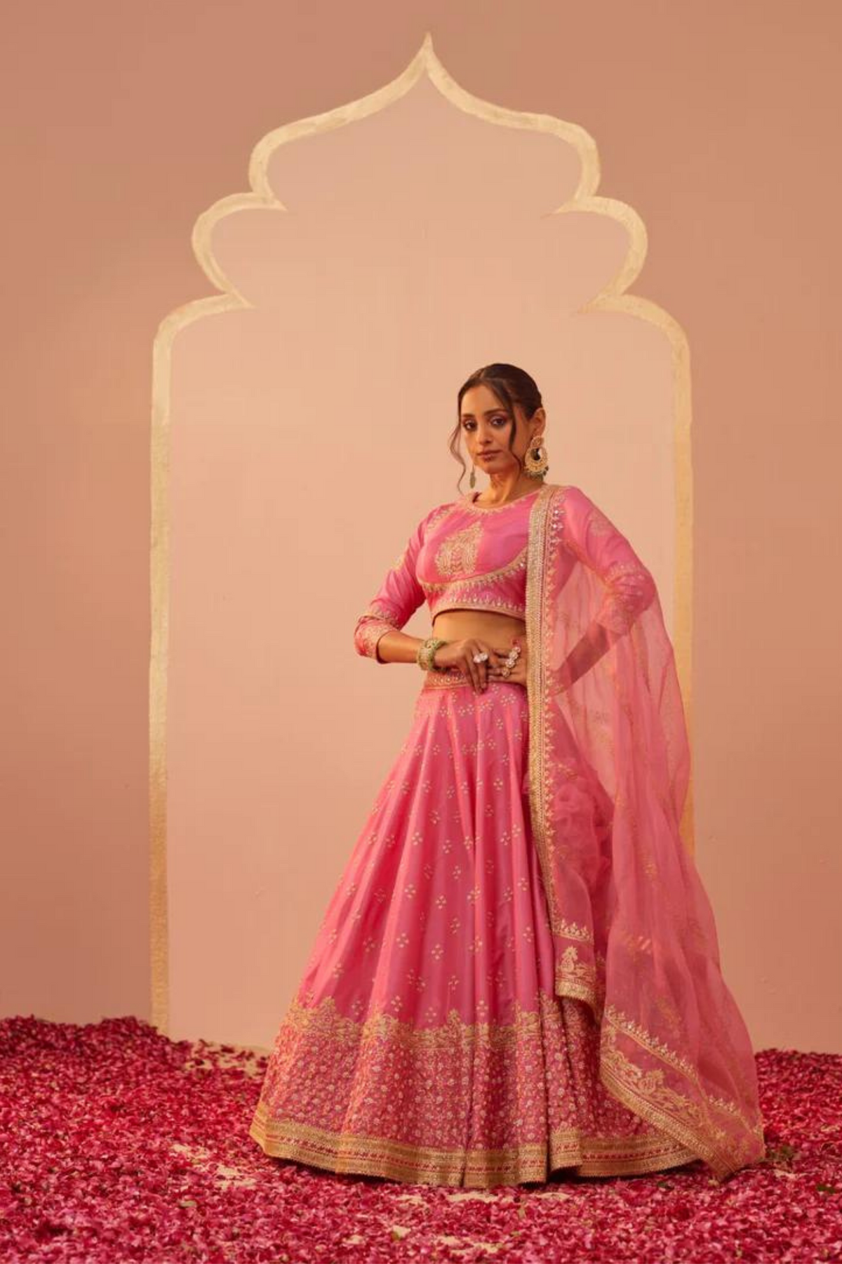 Naaina Pink Lehenga Set