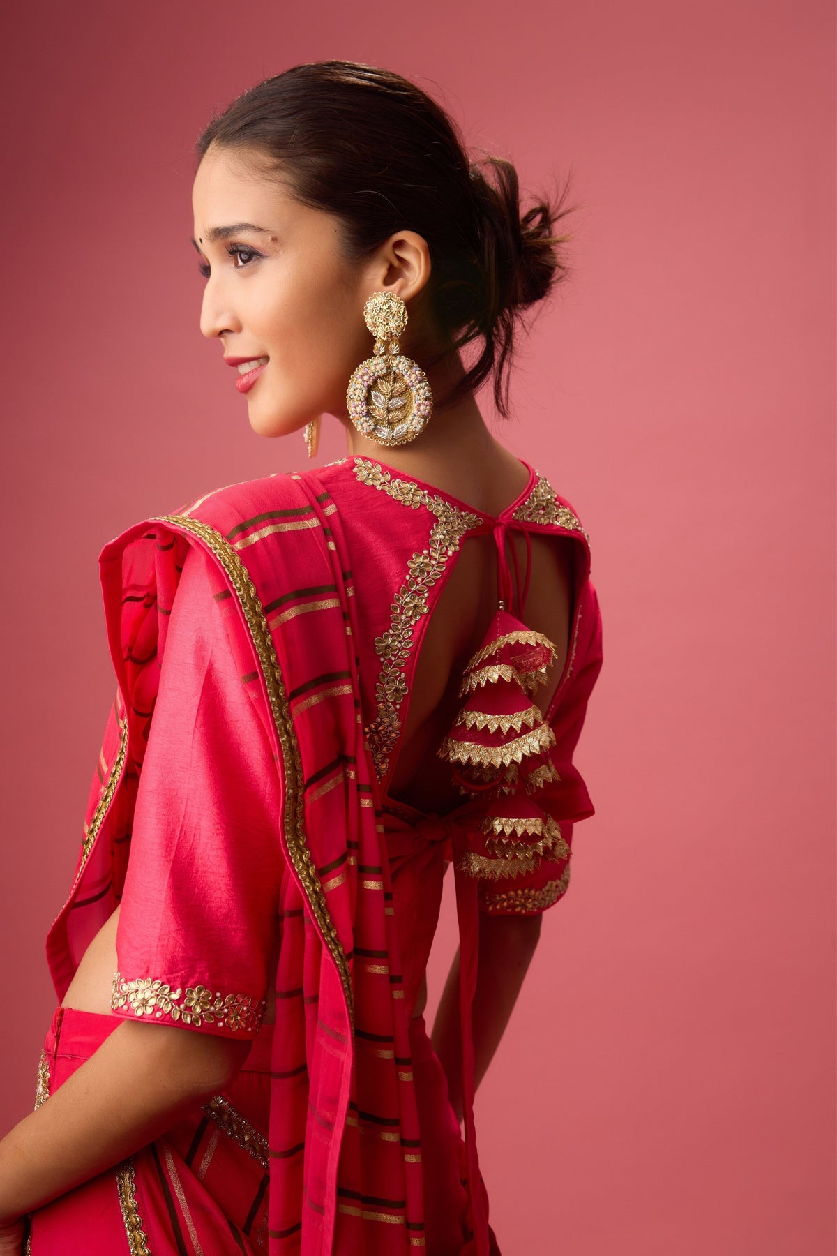 Rani Pink Lehenga Set