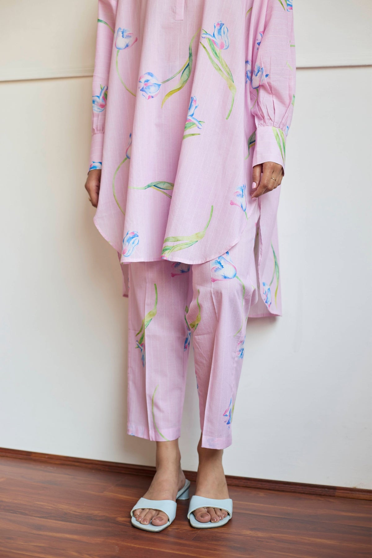 Tulip Lilac Relaxed Tunic Set