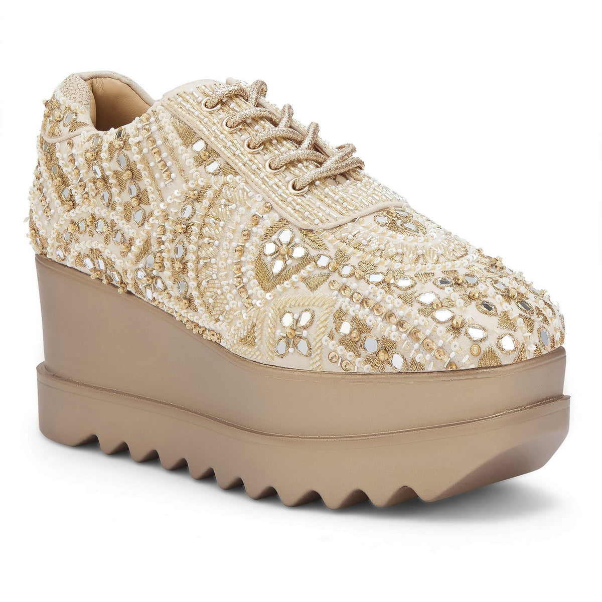 Jashn Wedding Wedge Sneakers