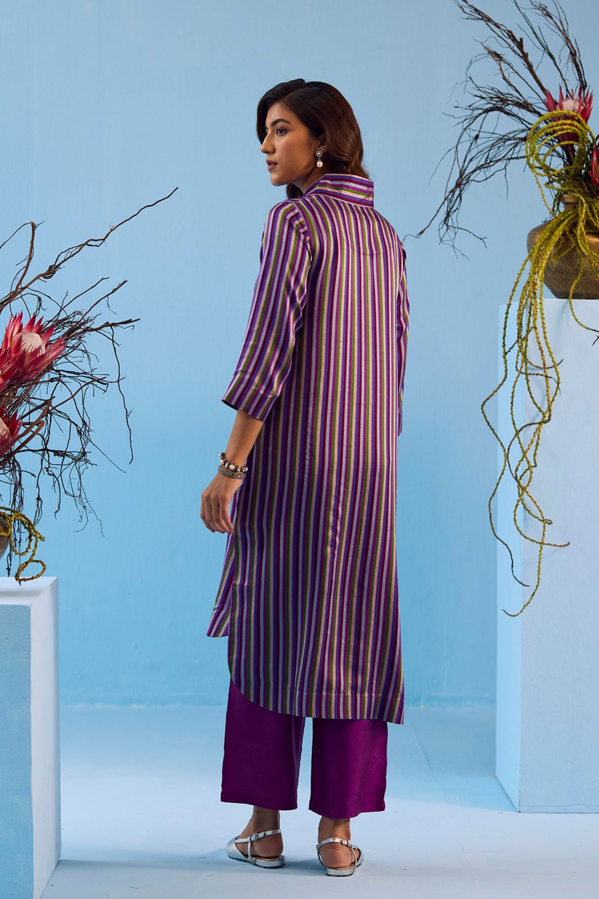 Mystic Violet Kurta Set