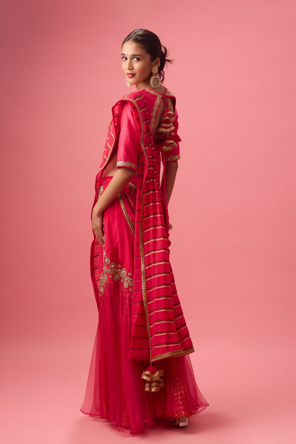 Rani Pink Lehenga Set