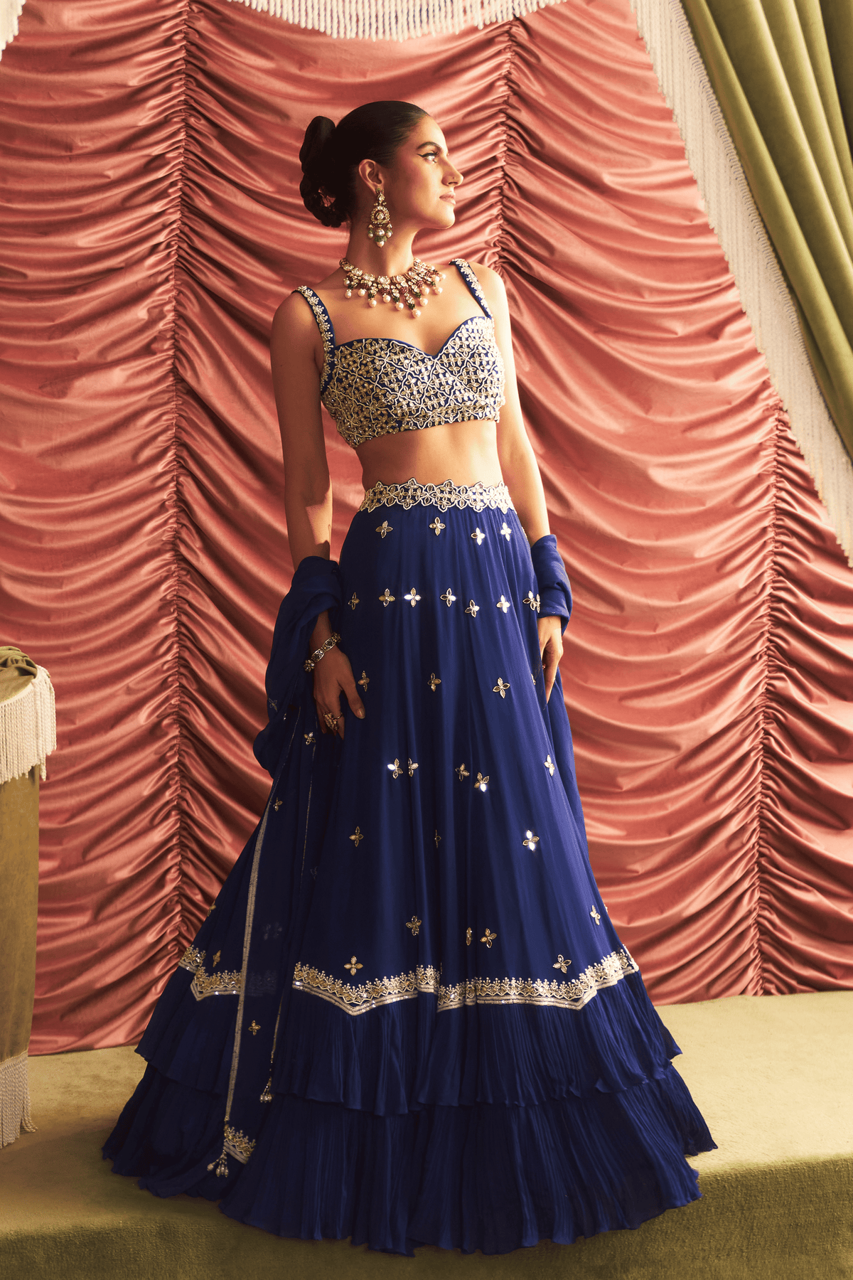 Blue Lehenga Set