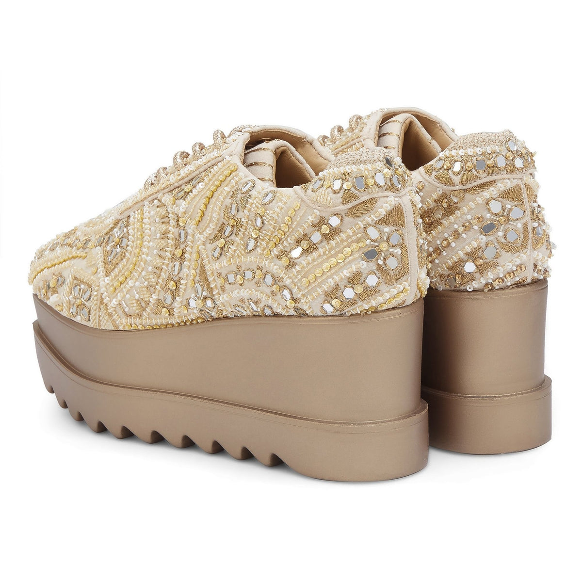 Jashn Wedding Wedge Sneakers